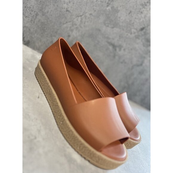 Melissa Women's Rubber Platform Open Toe Slip On Shoes Size 8 - Picture 10 of 12